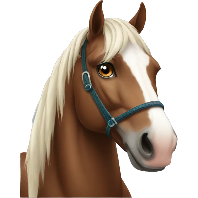 beautiful horse emoji