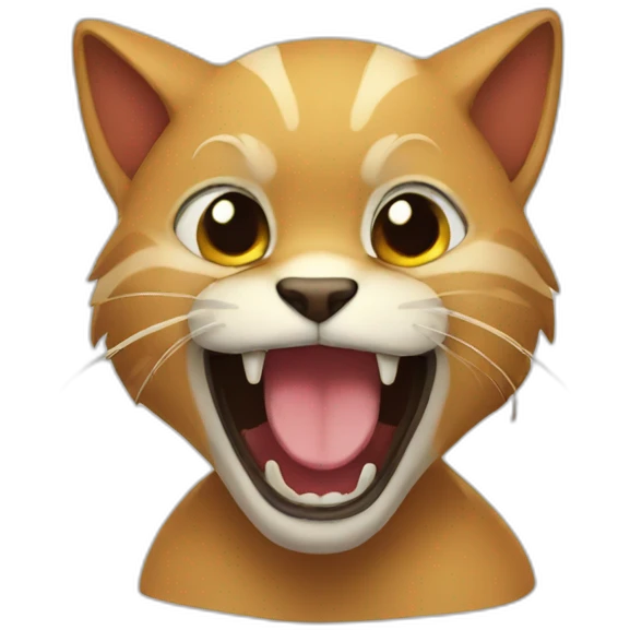 Mewing emoji