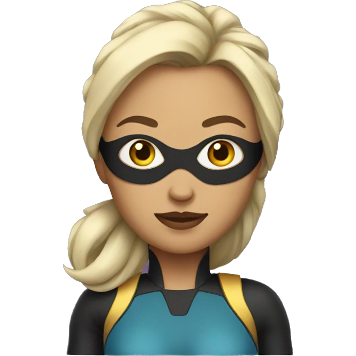  woman super hero emoji