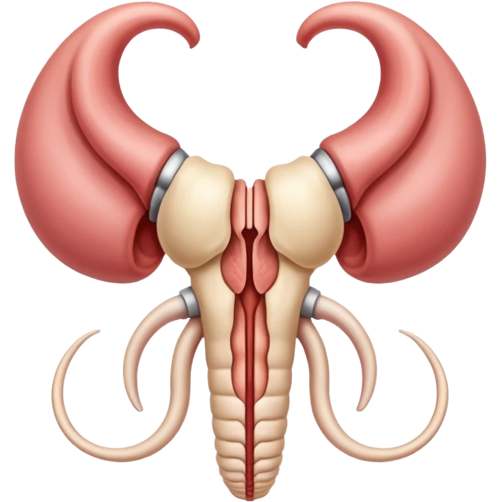 retroverted retroflexed  human uterus emoji