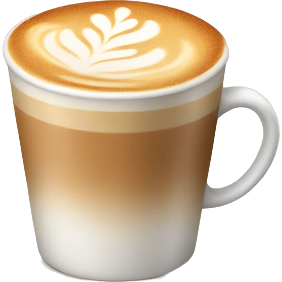 cup of latte   emoji