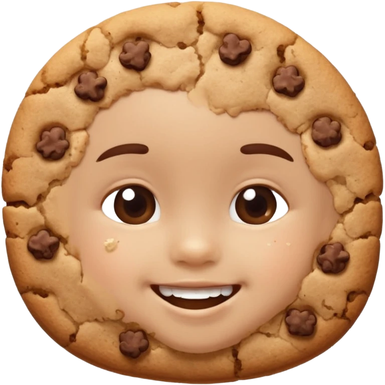 Child show cookie emoji