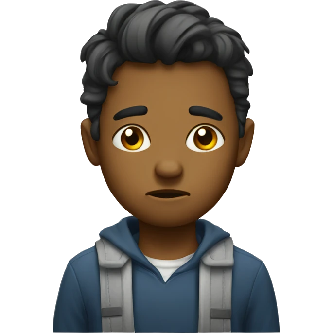sad and confident emoji