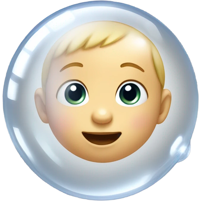 Bubble baby  emoji