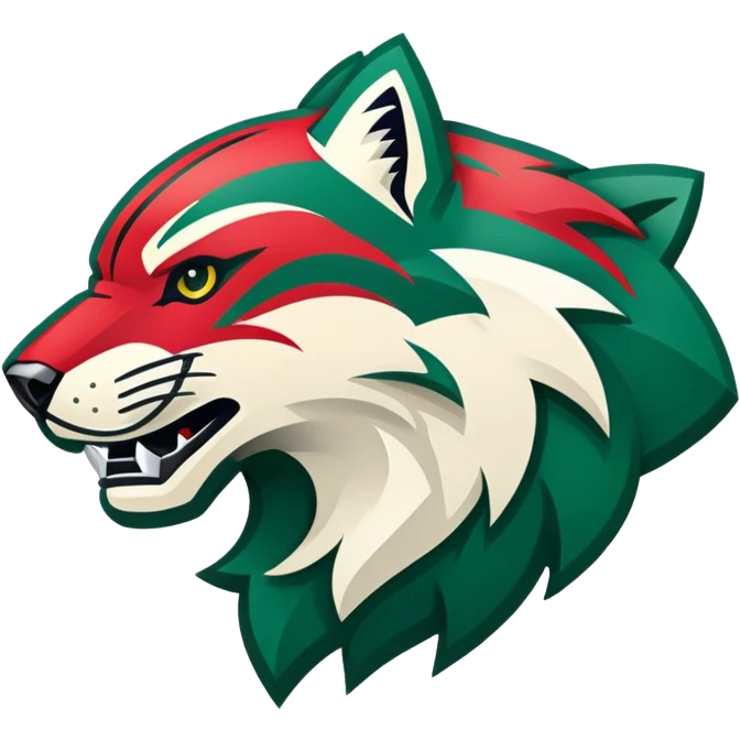 Minnesota Wild ice hockey no background  emoji