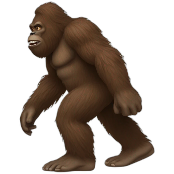 bigfoot emoji