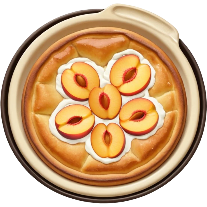 peach dutch baby emoji