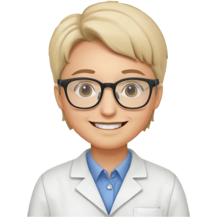 An animal scientist emoji