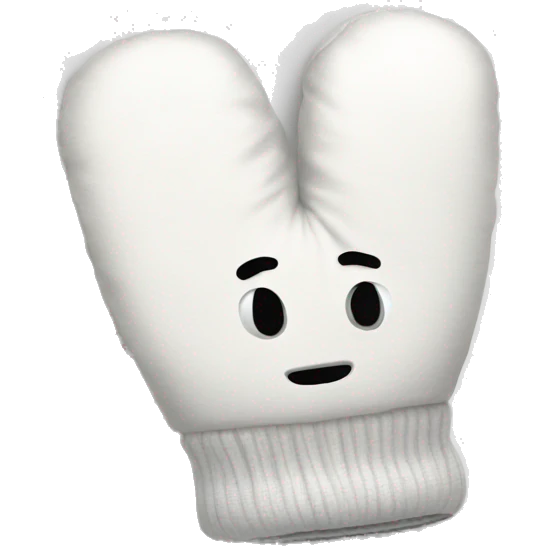 white Mittens emoji