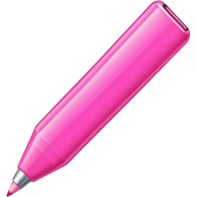Pink highlighter emoji