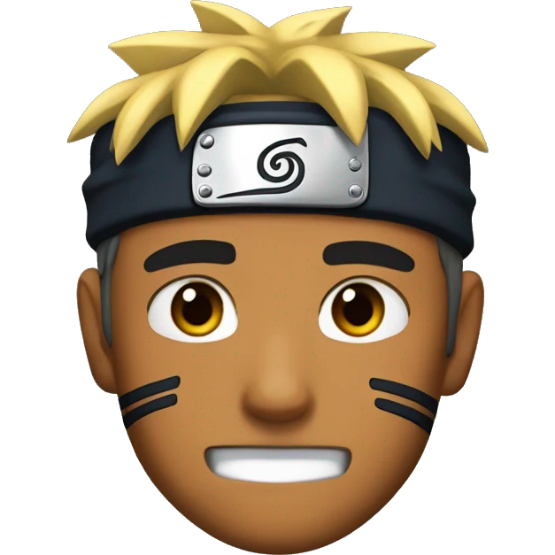 Naruto avec habits noir en colère   emoji