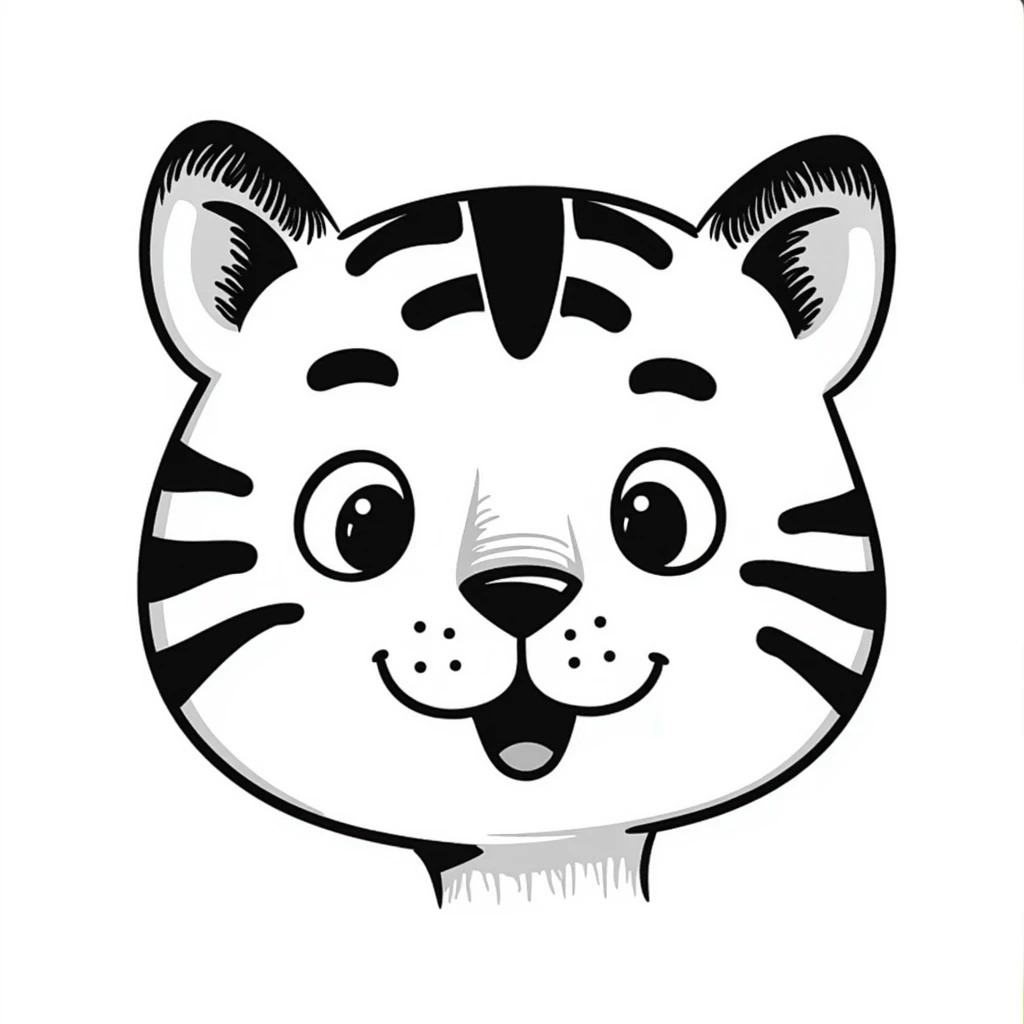 tiger face emoji