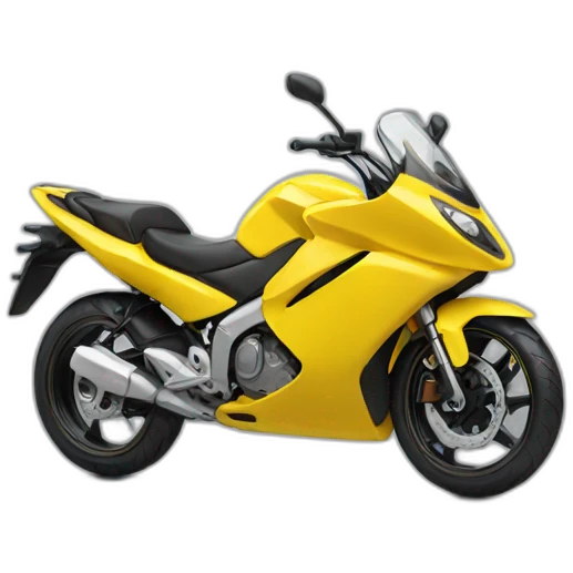 yellow motor bike emoji
