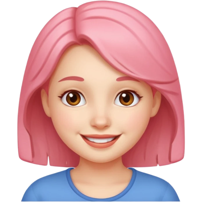 Cute girl emoji