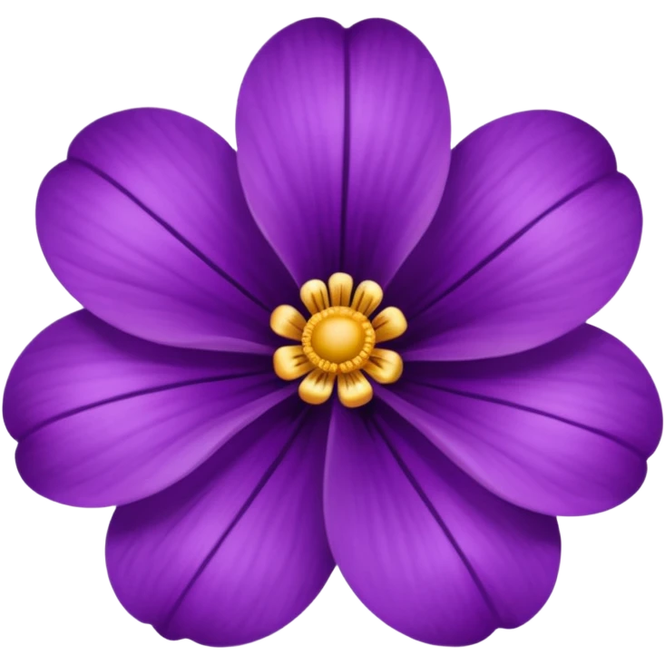 Violet flower emoji