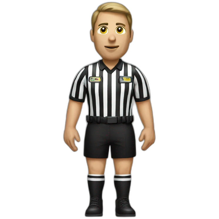 referee handball emoji