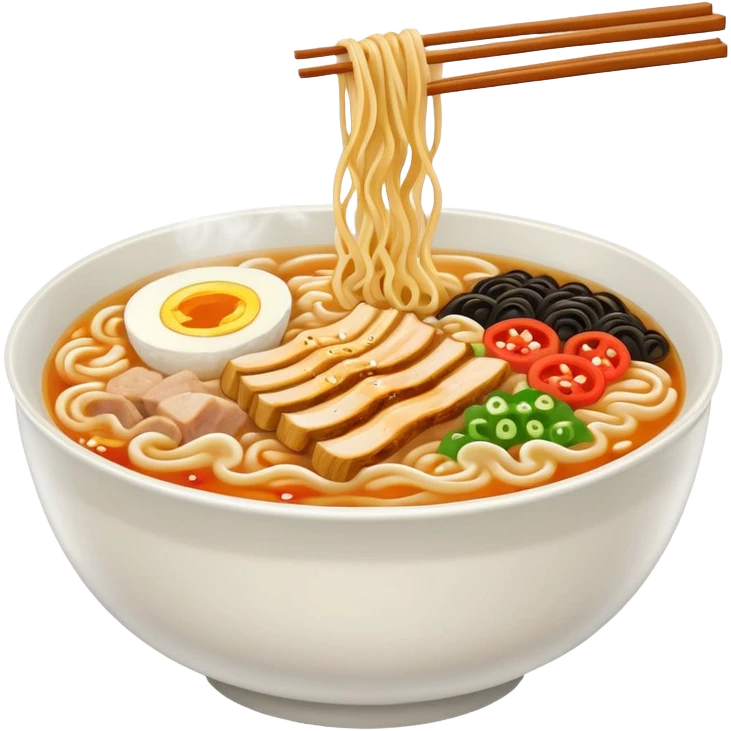 bowl of ramen emoji
