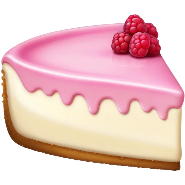 Cheesecake pink emoji