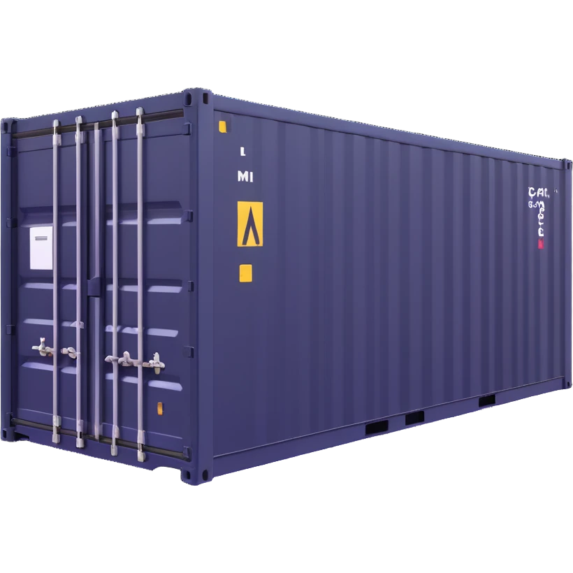 refrigerated cargo container emoji