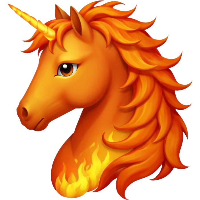 fire horse emoji