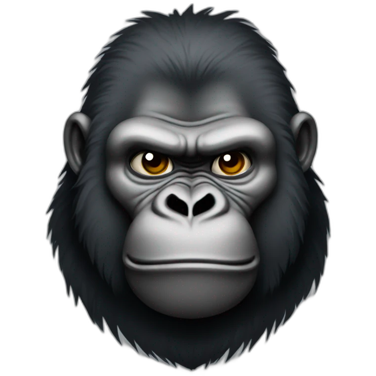 Bad boy Gorilla emoji