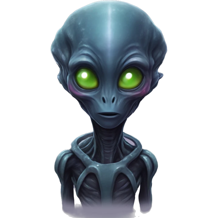 Alien like xeno in love couple emoji