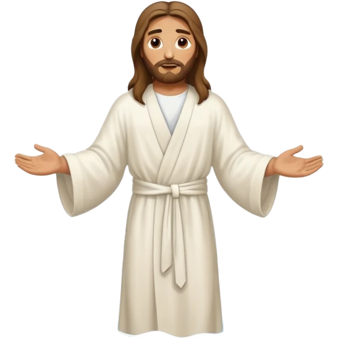 Jesus walking on water  emoji