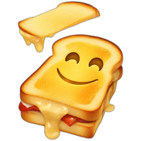 Grilled cheese emoji