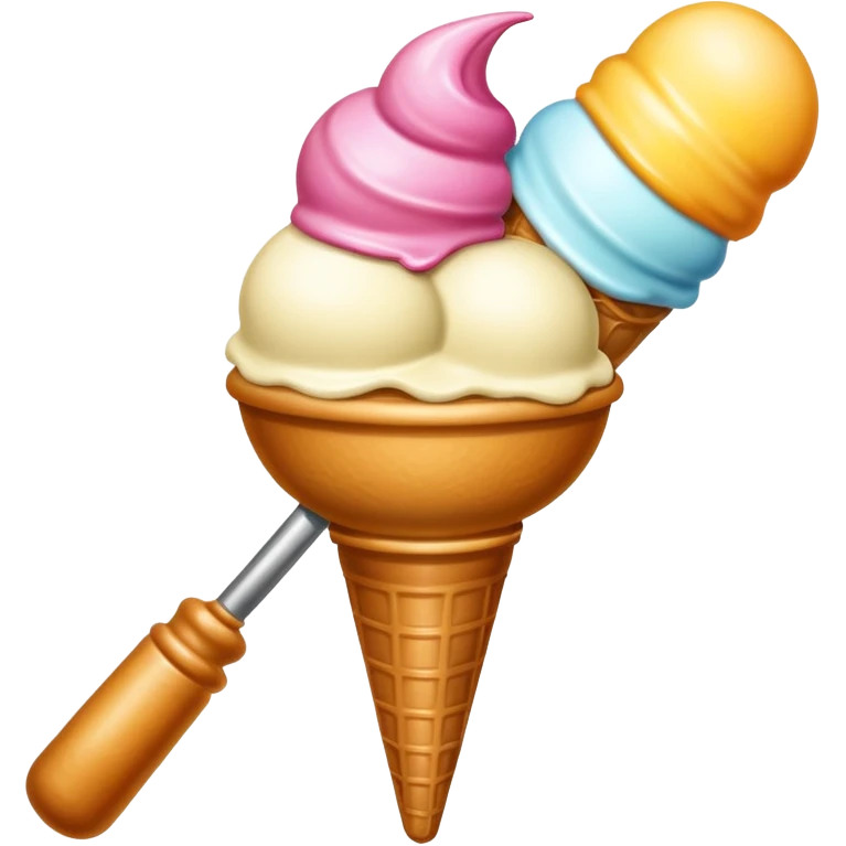 Ice Cream scoop emoji