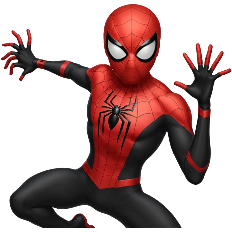 homen aranha de viuva negra emoji