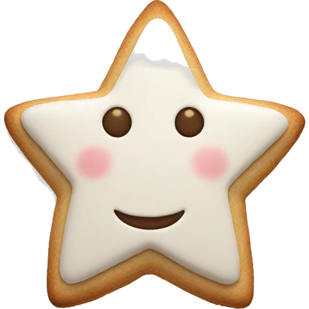 Star cookie emoji