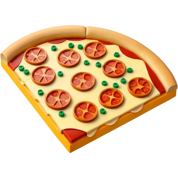 Lego pizza emoji