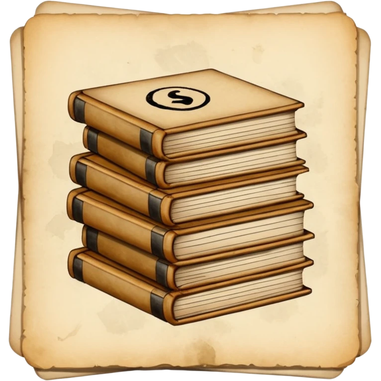 stack of stamped letters emoji