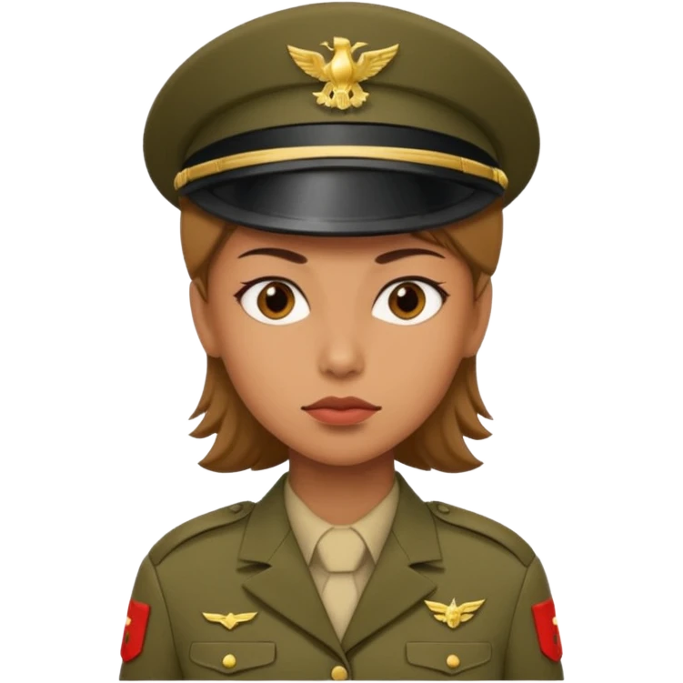 woman soldier  emoji
