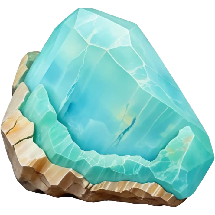peruvian opal gemstone raw crystal detailed emoji