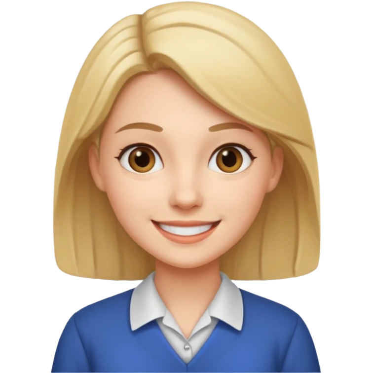 Young female teacher emoji