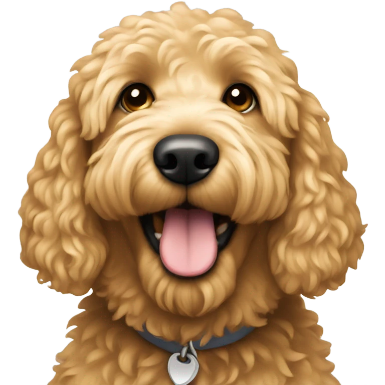 Golden doodle  emoji