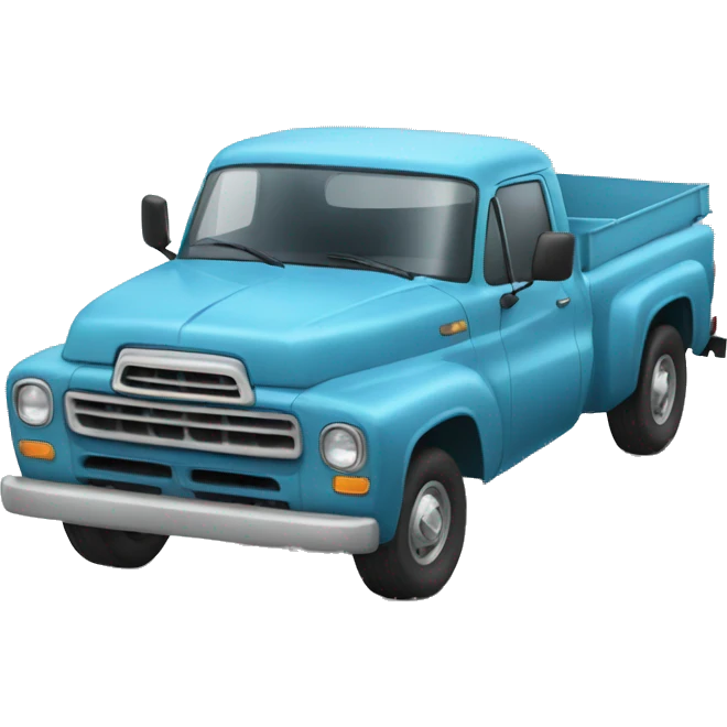 Gallón of water in a pick up truck emoji