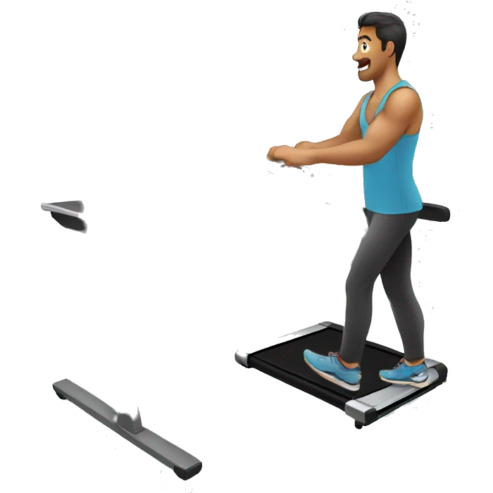 treadmill desk emoji