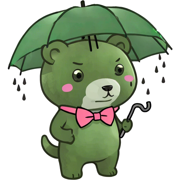kawaii gloomy bear emoji