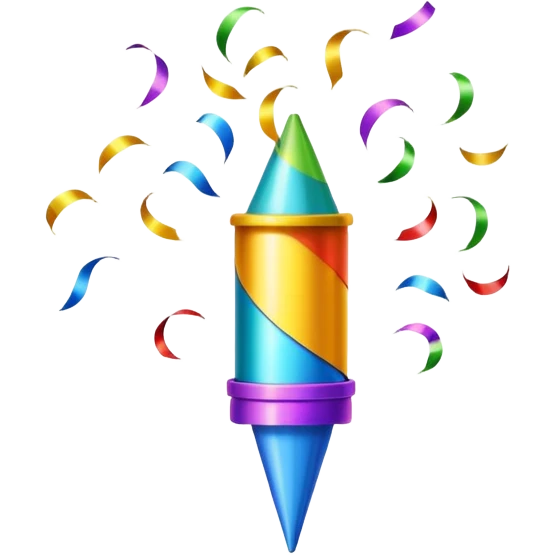party popper emoji