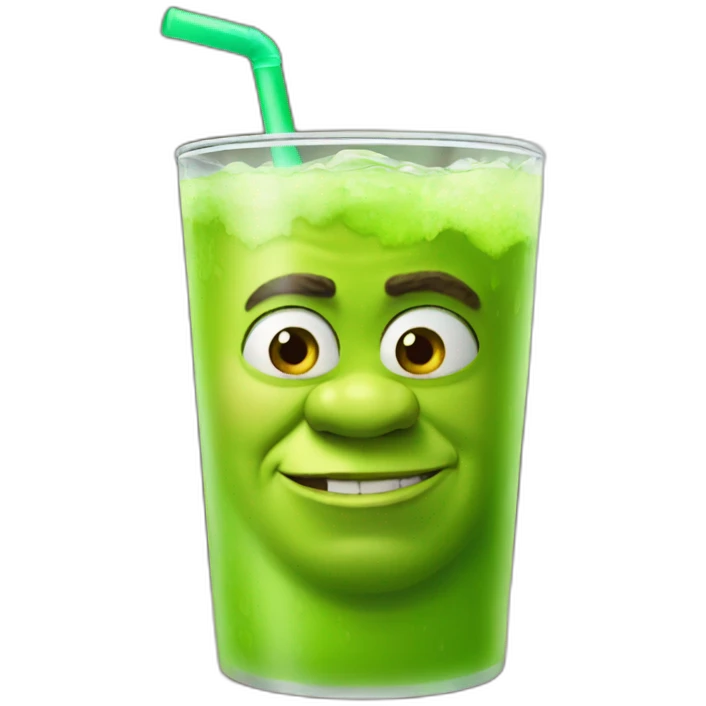 shrek drink emoji
