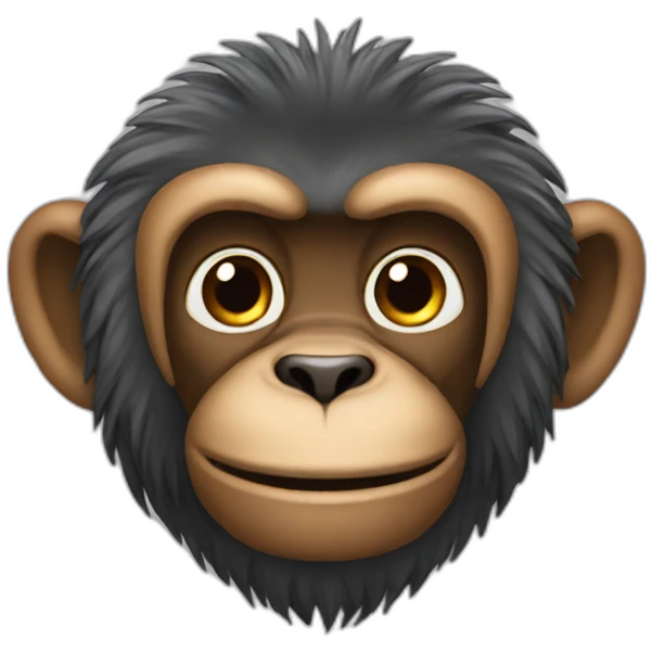 affe lernt emoji