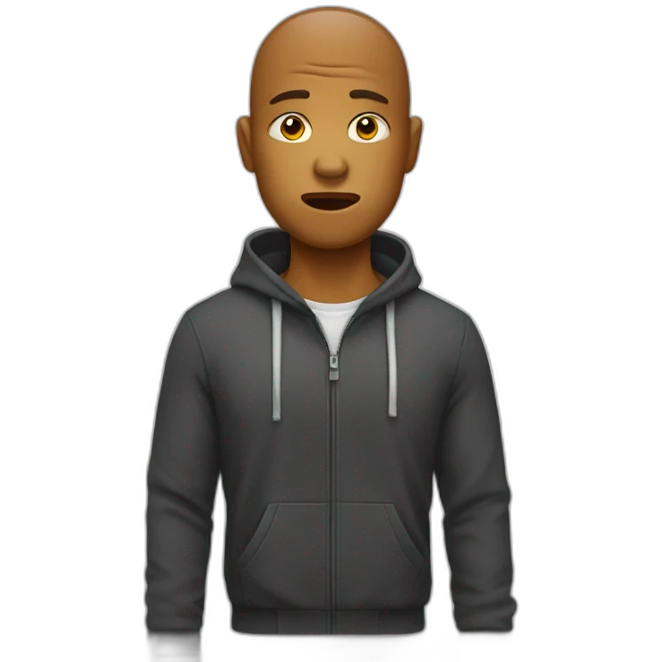 Designer whose head is torn emoji