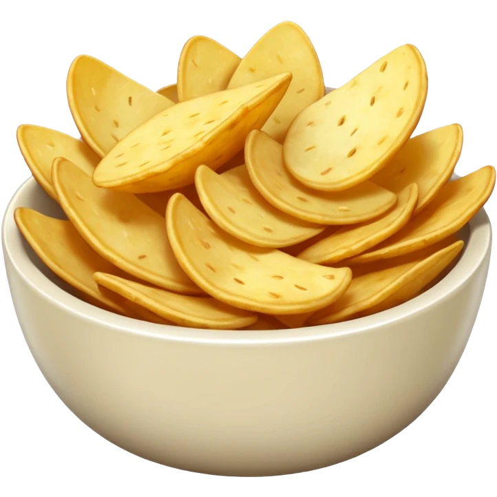 cheaps snack in a bowl emoji