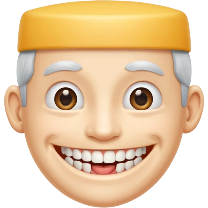Cute insta denture   emoji