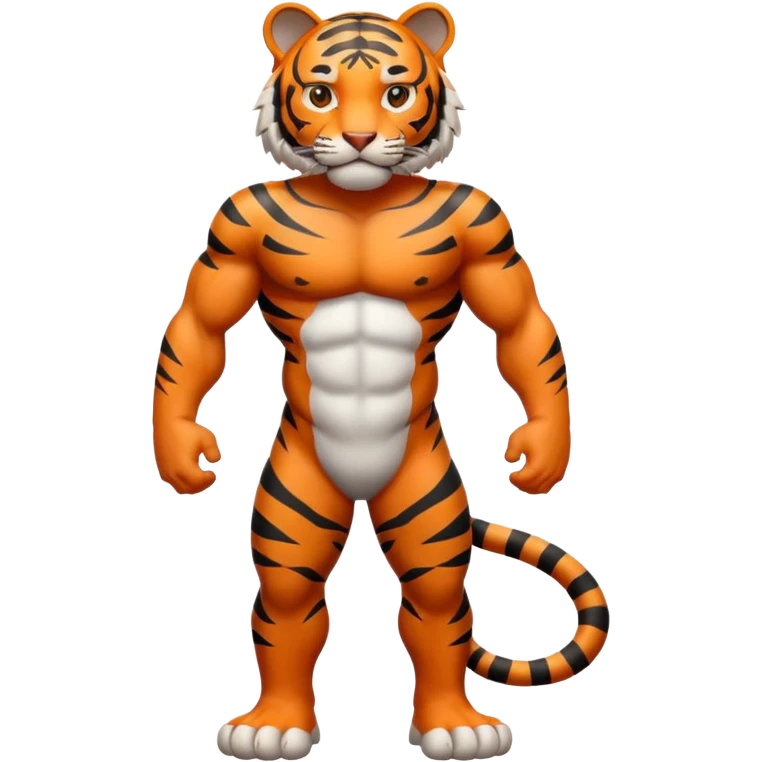 tiger whole body emoji