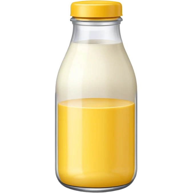baby Milk bottle yellow emoji