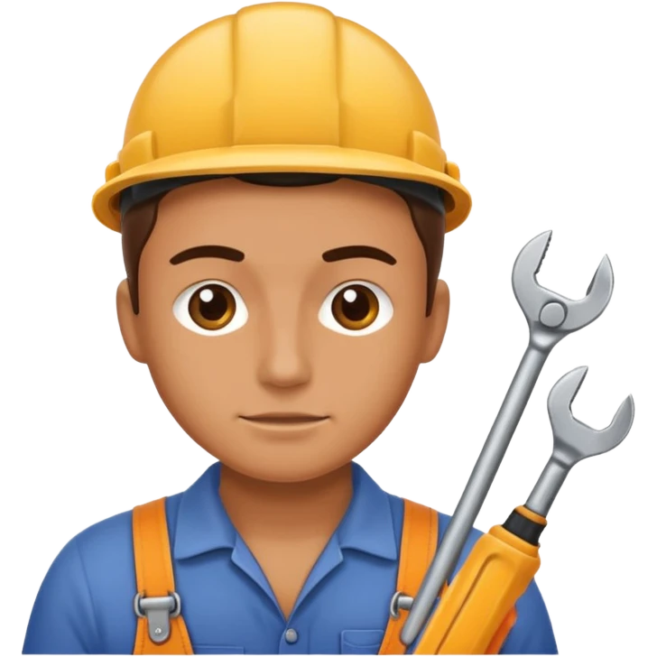 person Repairing a tool emoji