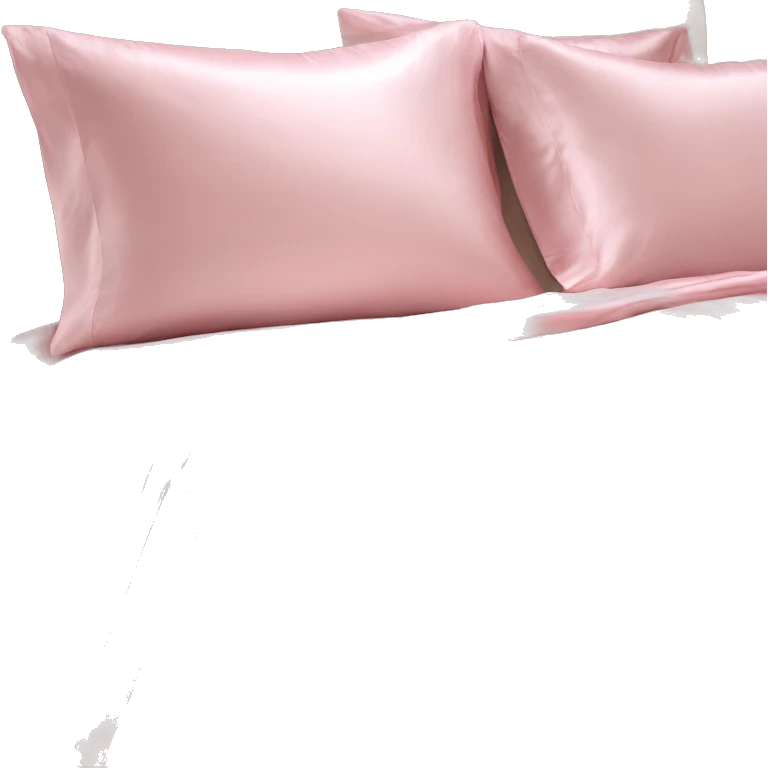 Light pink silk bedding set emoji
